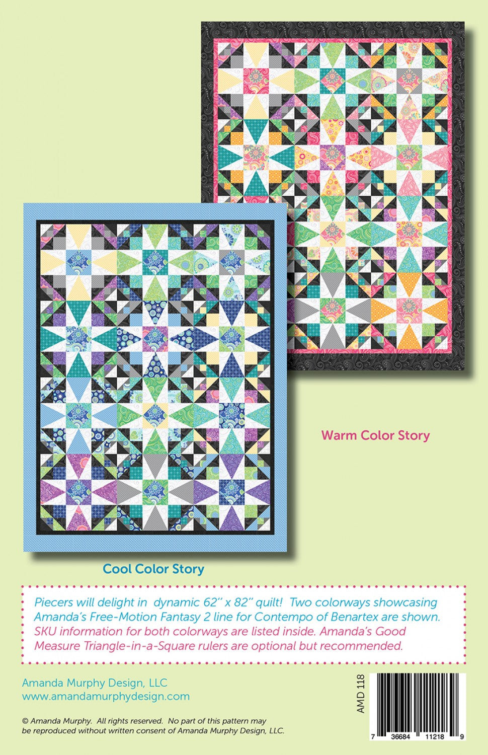 Celebration Quilt Pattern By Amanda Murphy