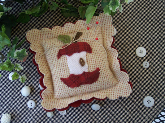 Apple Pincushion Pattern By As The Crow Flies