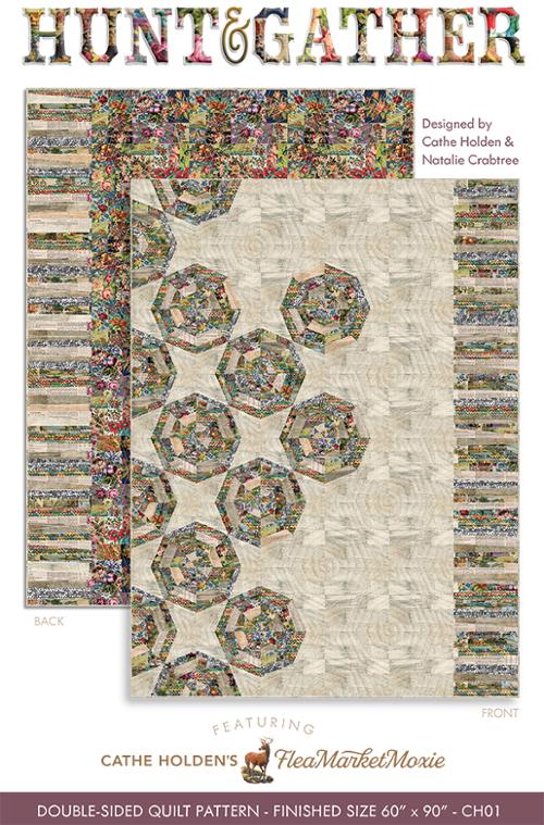 Hunt and Gather Quilt Pattern By Cathe Holden