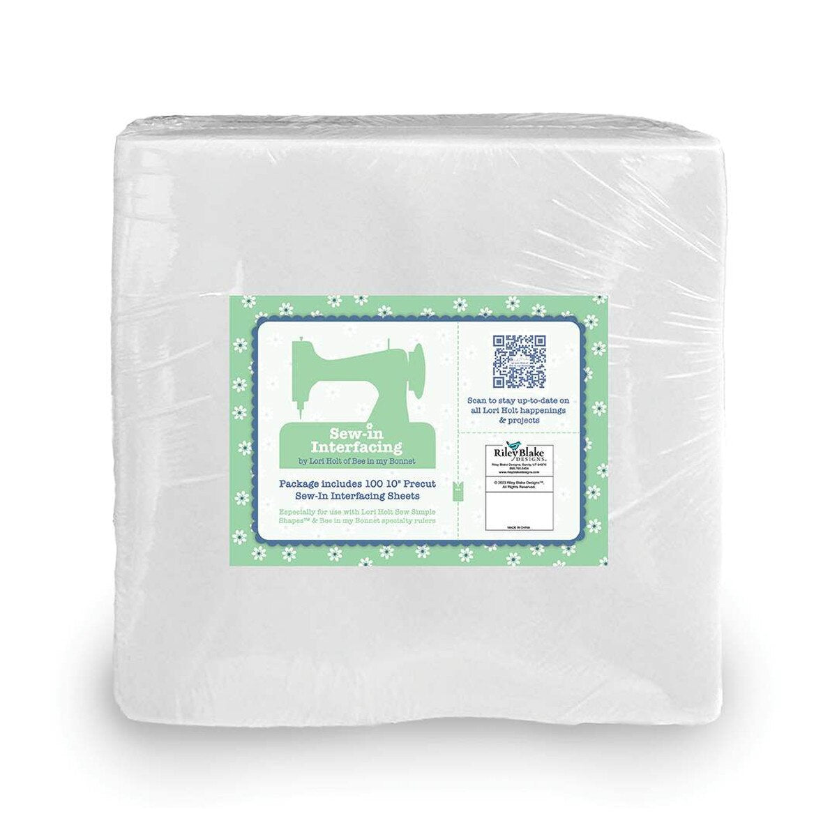 Riley Blake - Lori Holt - 10" Precut Sew In Interfacing