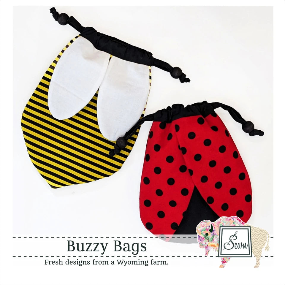 Buzzy Bags Pattern By Sewn Wyoming