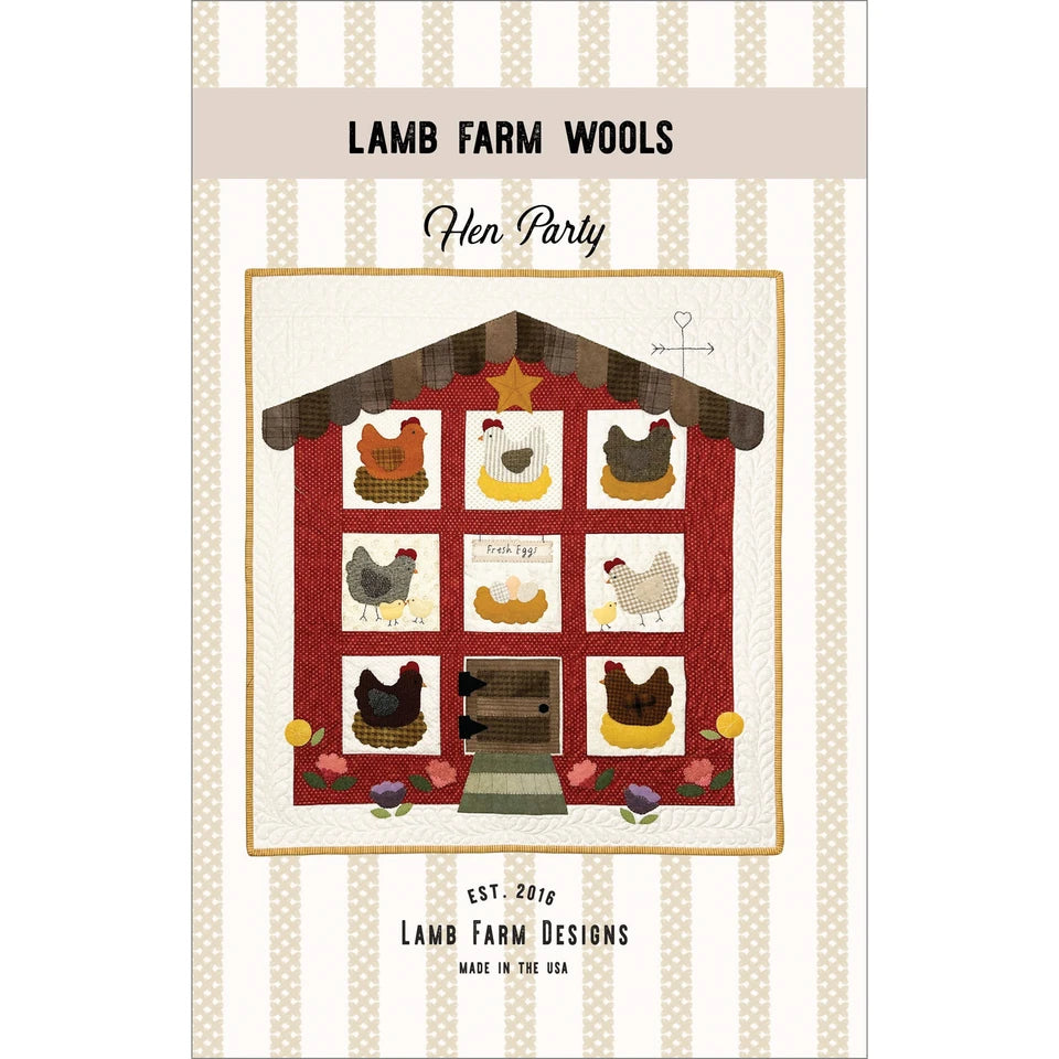 Hen Party Quilt Pattern By Lamb Farm Designs