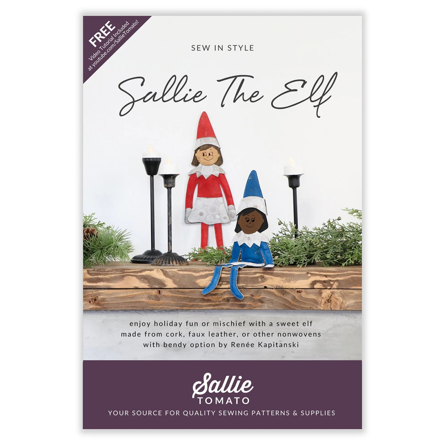 Sallie the Elf Pattern By Sallie Tomato