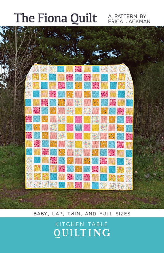 The Fiona Quilt Pattern By Kitchen Table Quilting