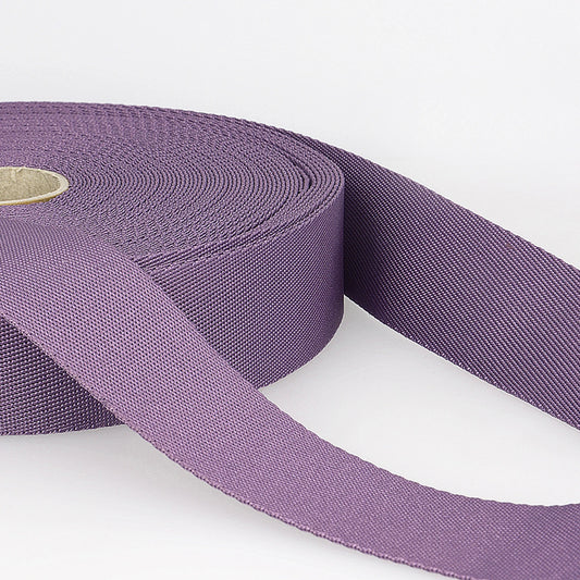 35mm Polyester Webbing Purple - By the Yard