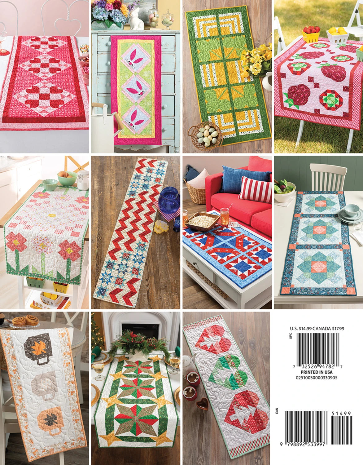 Season By Season Table Runners Book By Annie's Attic