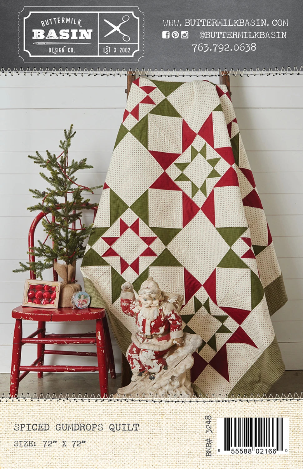 Spiced Gumdrops Quilt Pattern By Buttermilk Basin