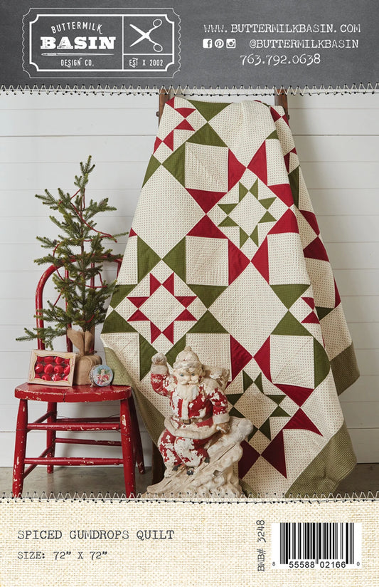 Spiced Gumdrops Quilt Pattern By Buttermilk Basin