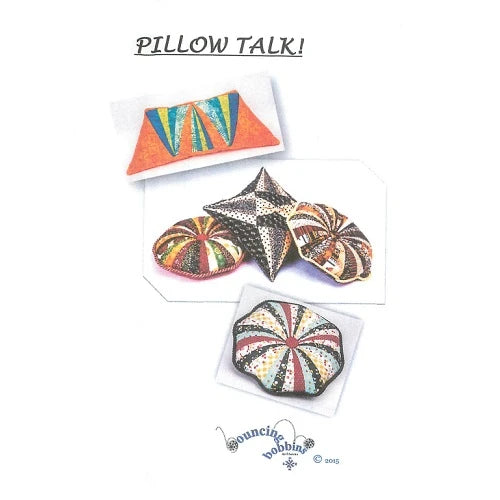 Pillow Talk! Pattern By Bouncing Bobbin