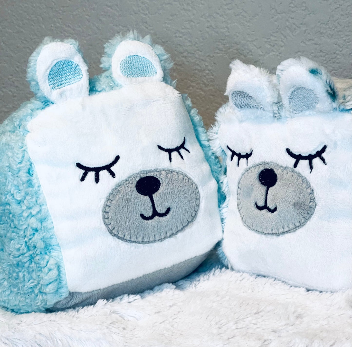 Bear Face Quiet Block Pattern By Babymoon