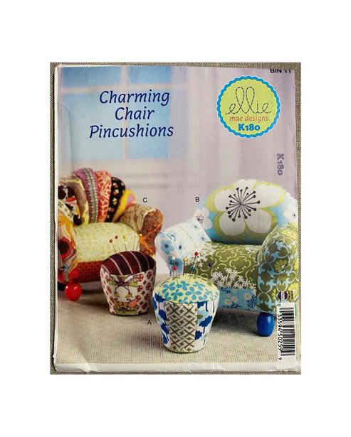 Charming Chair Pincushions Pattern By Ellie Mae Designs