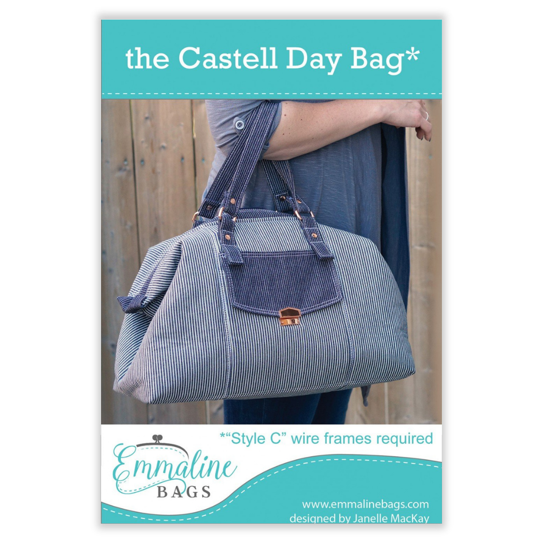 Castell Day Bag Pattern By Emmaline Bags