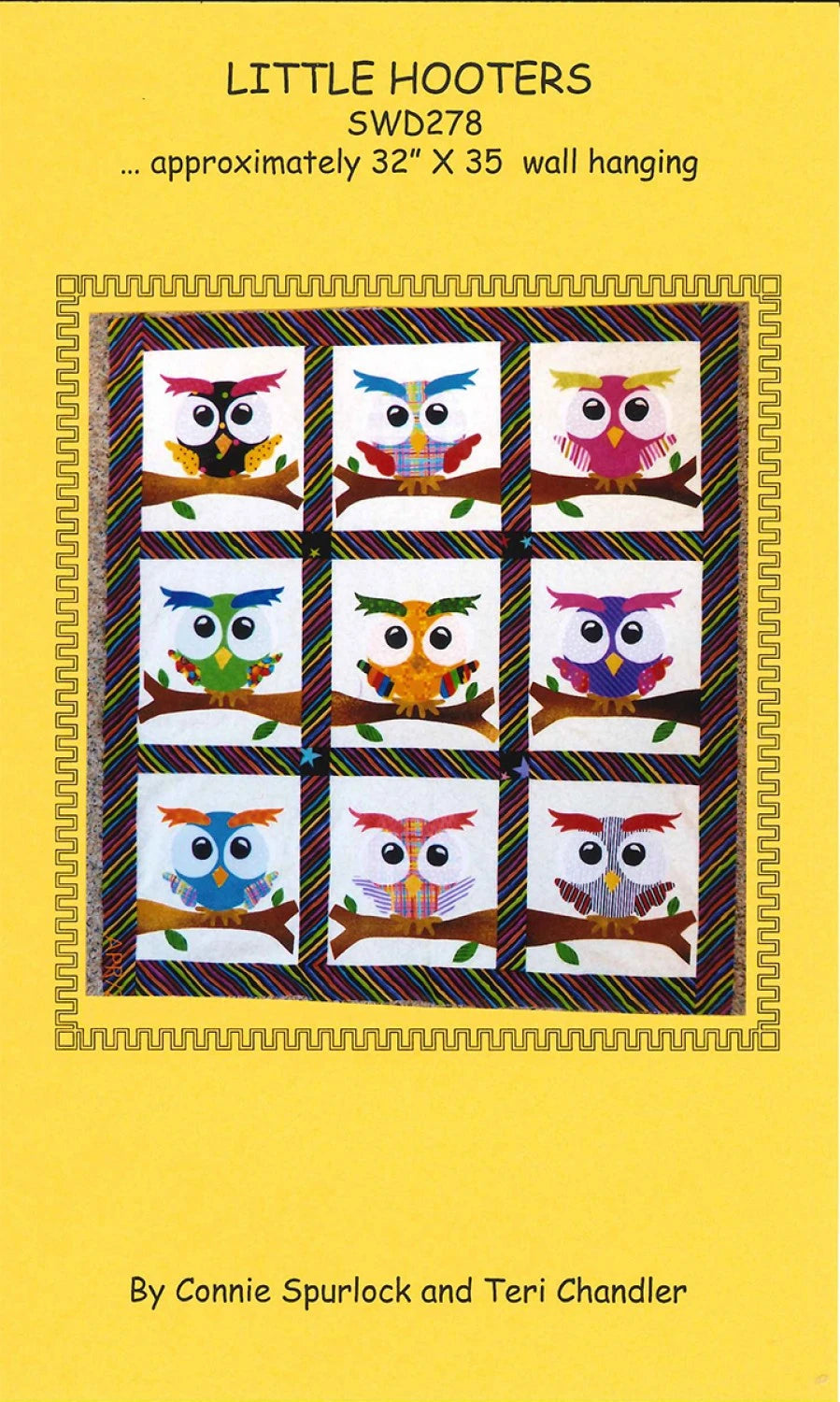 Little Hooters Quilt Pattern By Sew Wonderful Dreams