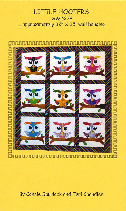 Little Hooters Quilt Pattern By Sew Wonderful Dreams