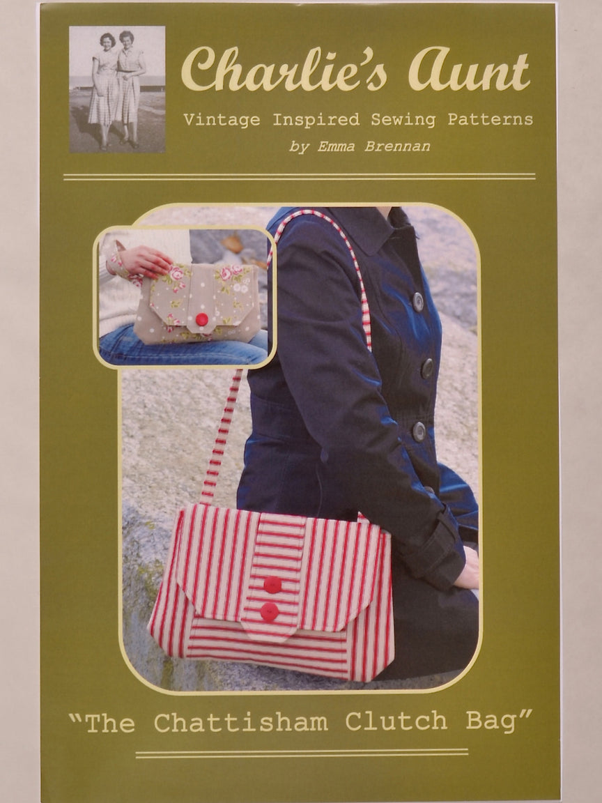 The Chattisham Clutch Bag Pattern By Charlie's Aunt