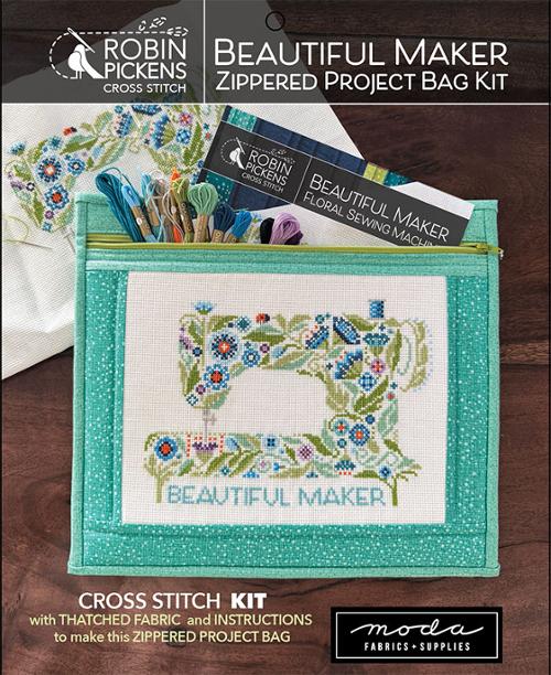 Beautiful Maker Cross Stitch Kit By Robin Pickens