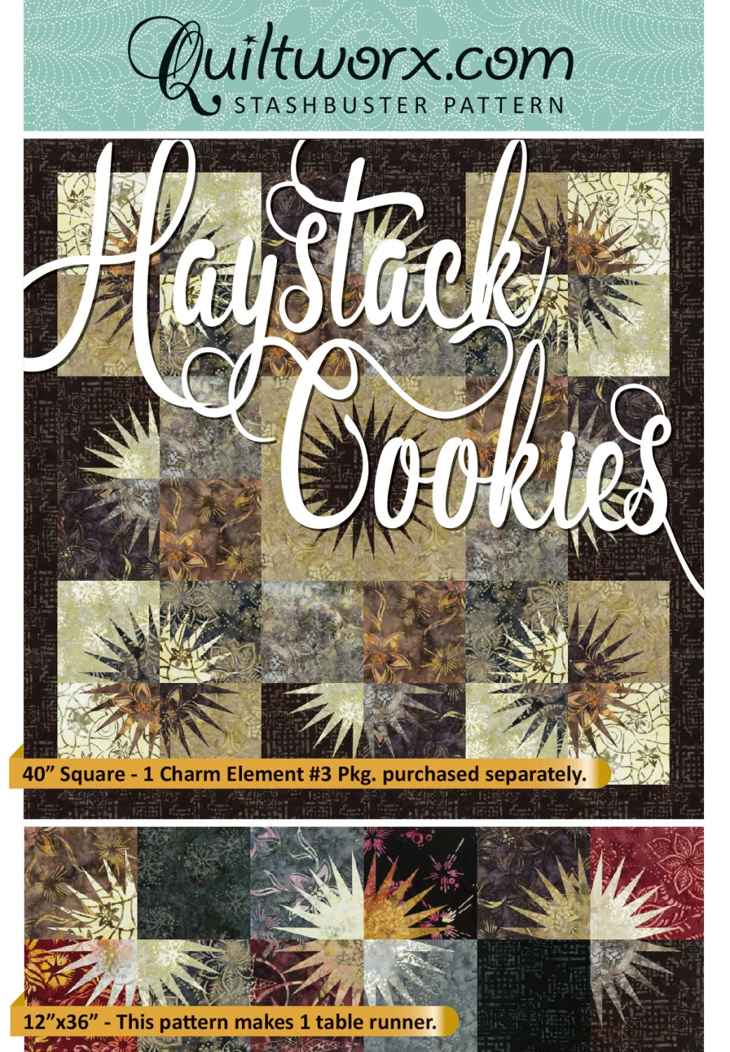 Haystack Cookies Quilt Pattern By Quiltworx