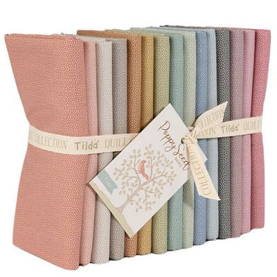 Tilda Poppy Seed Basics Fat Quarter Bundle