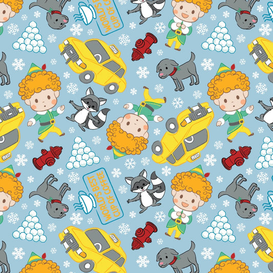 Camelot Fabrics - Elf - Tiny Magic Christmas Holiday - NYC Friends - 23130131-01