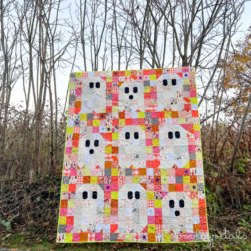 Ghost Party Quilt Pattern By Woolly Petals