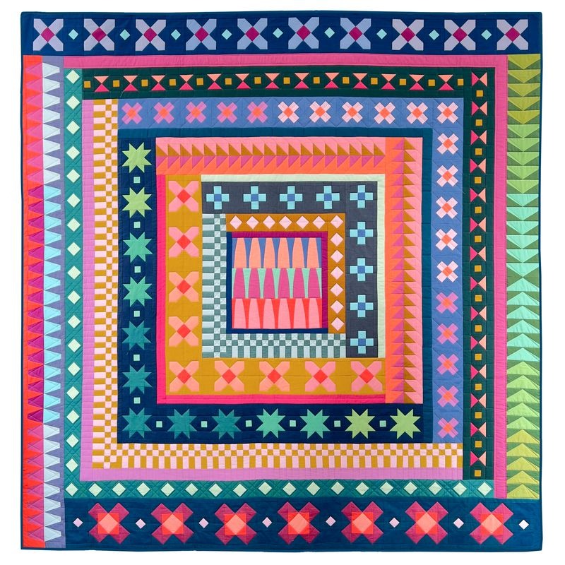 Windham - Tara Faughnan - Ramble - Factory Cut Quilt Kit With Pattern