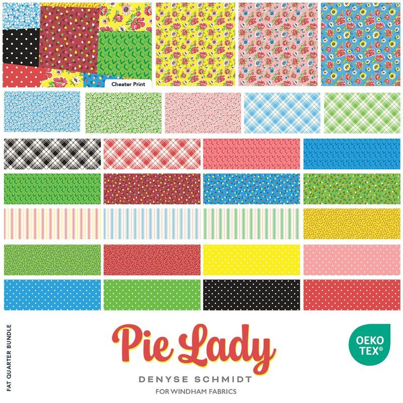 PREORDER - Windham - Denyse Schmidt - Pie Lady - Factory Cut Bundles - Choose Bundle! - Ships October 2026