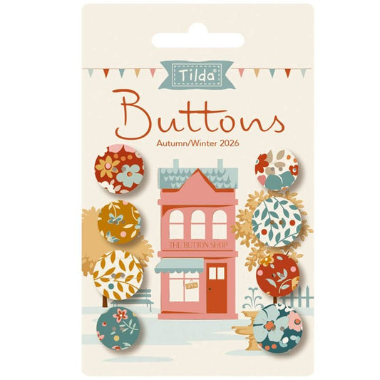 Tilda - Village Life - Buttons - Autumn