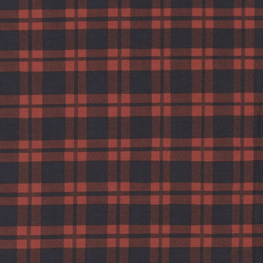 Clothworks - Dan DiPaolo - Christmas Tails - Holiday Plaid - Y4809-82 Red