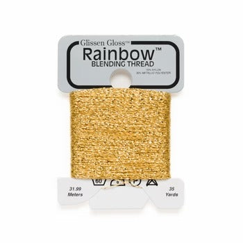 Glissen Gloss Rainbow Blending Thread - 407 Brass