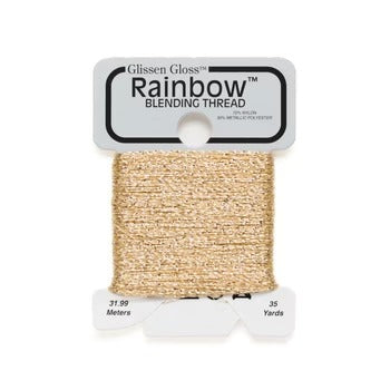 Glissen Gloss Rainbow Blending Thread - 406 Gold