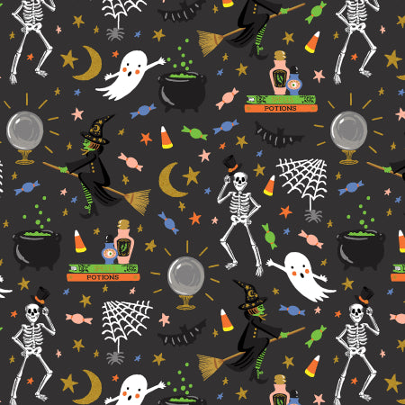Rifle Paper Co. - Halloween III - Halloween Party Black Metallic - RP1311-BK1M