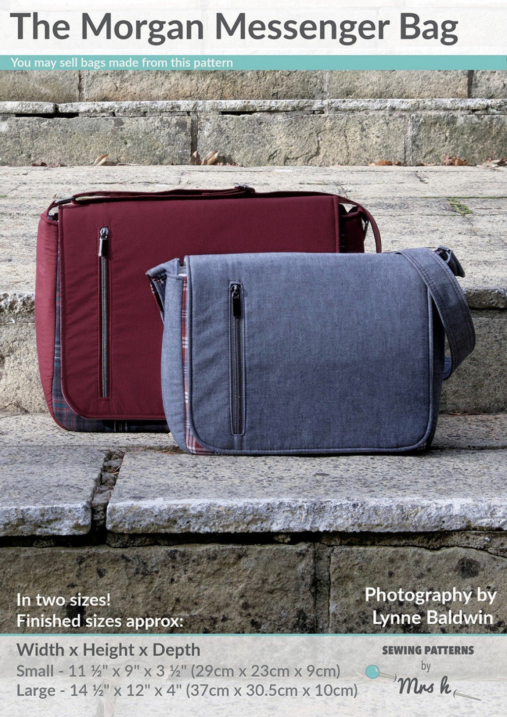 The Morgan Messenger Bag Pattern By Mrs. H
