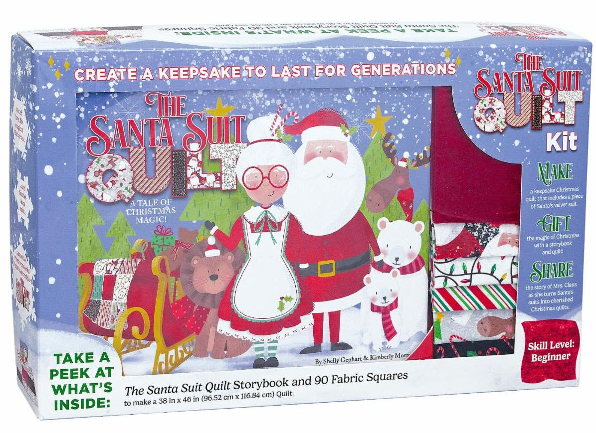 Studio E Fabrics - 3 Wishes - The Santa Suit Quilt Kit