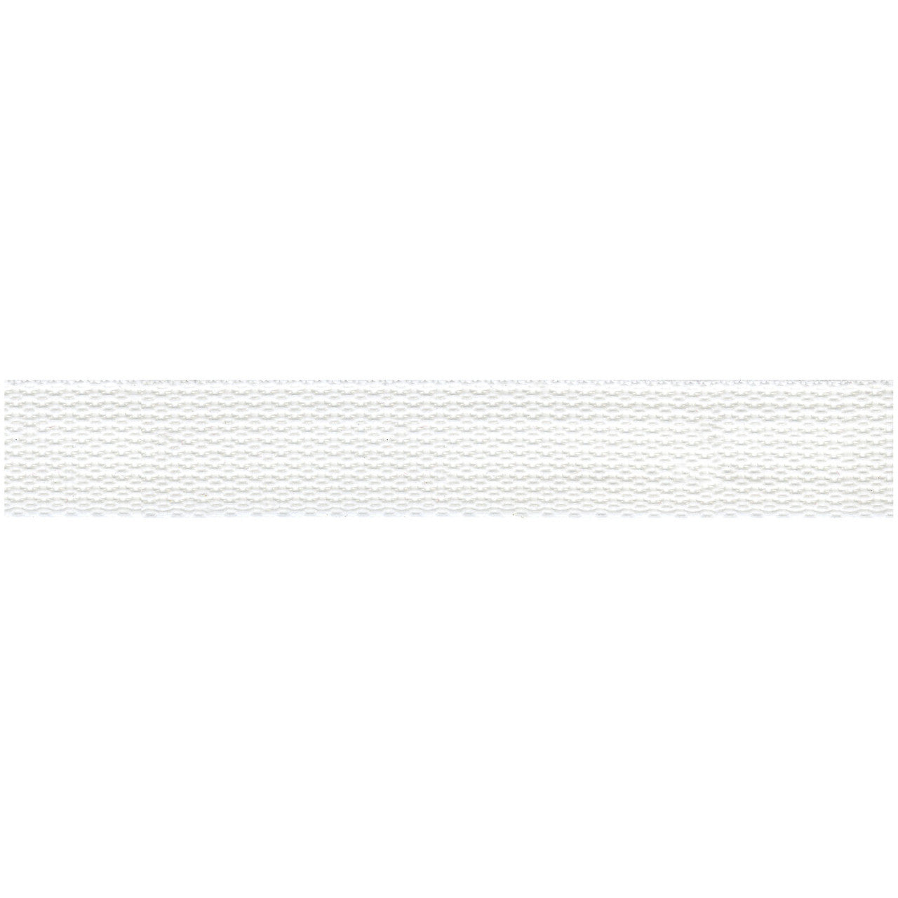Wrights White 1" Webbing - By The Yard