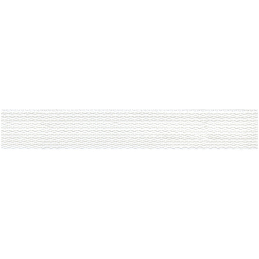 Wrights White 1" Webbing - By The Yard