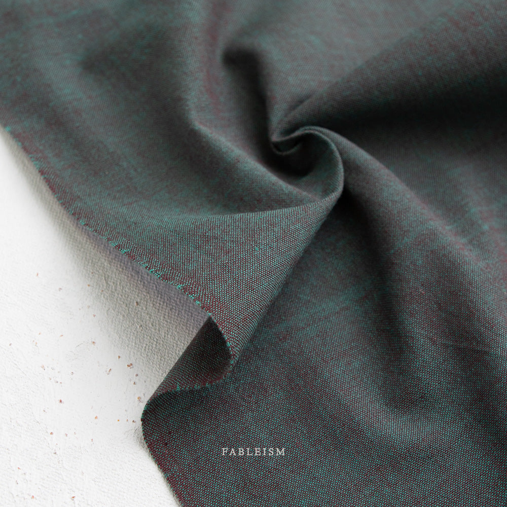 Fableism - Watercolor Wovens - Peacock - WW-270-PEACOCK